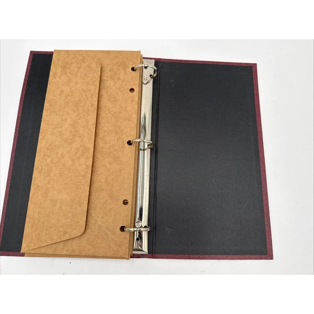 Vintage Important Paper File For Home And‎ Office Binder Envelopes Documents